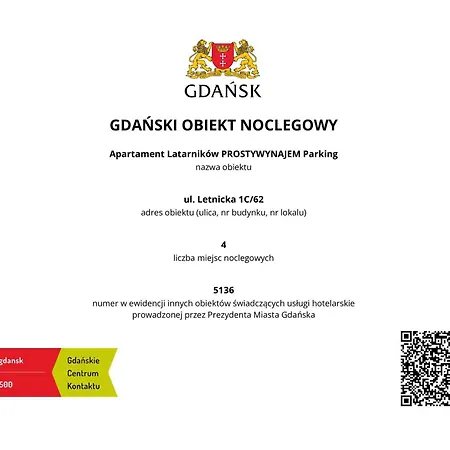 Latarnikow Letnica Prostywynajem * Gdańsk